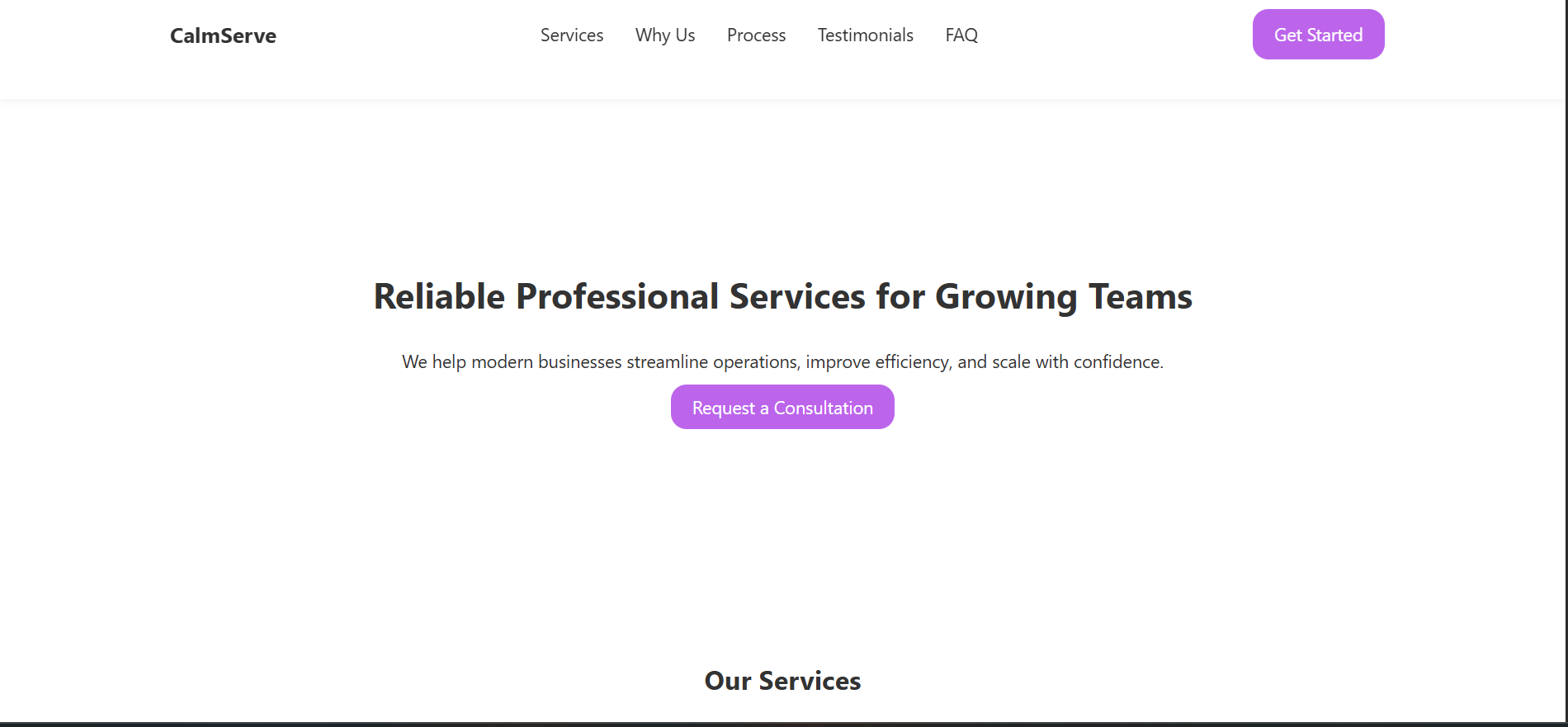 calmserve